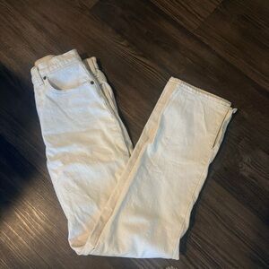 Abercrombie Curve Love Ankle Straight Jeans